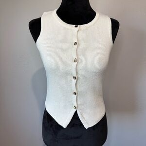 Song of Style Cream Knit Top